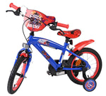 Sonic Prime Barncykel 14 tum, dubbla handbromsar, Röd - För barn 5-5 år