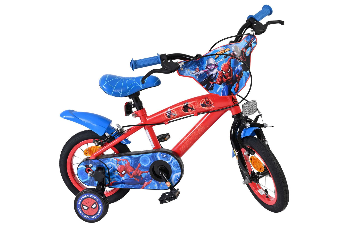 Marvel Spiderman 12 Tum Barncykel – För barn 3-4 år