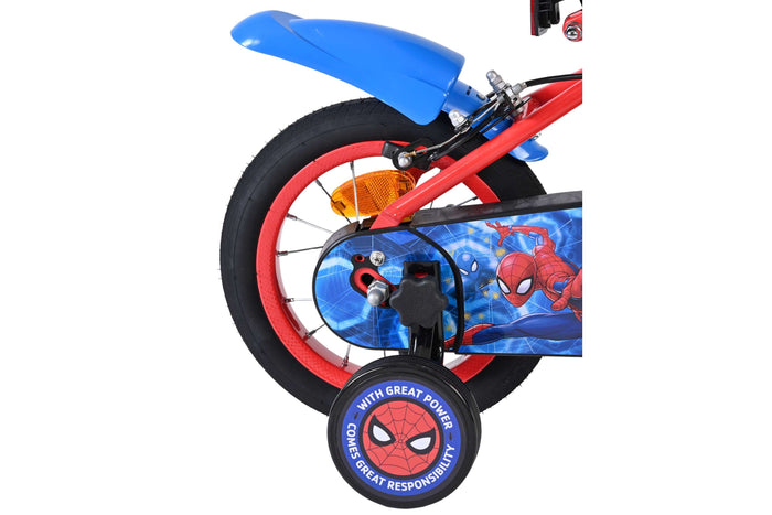 Marvel Spiderman 12 Tum Barncykel – För barn 3-4 år