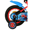 Marvel Spider-Man 12-tums Barncykel – Röd med Stödhjul, För barn 3-4 år
