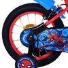 Ultimate Spider-Man Barncykel Två Handbromsar 14 tum, Blå/Röd - Lilla Cykelbutiken