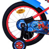 Spider-Man Barncykel 16 tum, Röd - Lilla Cykelbutiken