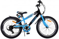 Volare Sportivo Barncykel 20 tum, Blå 7 Växlar - För barn 6-8 år