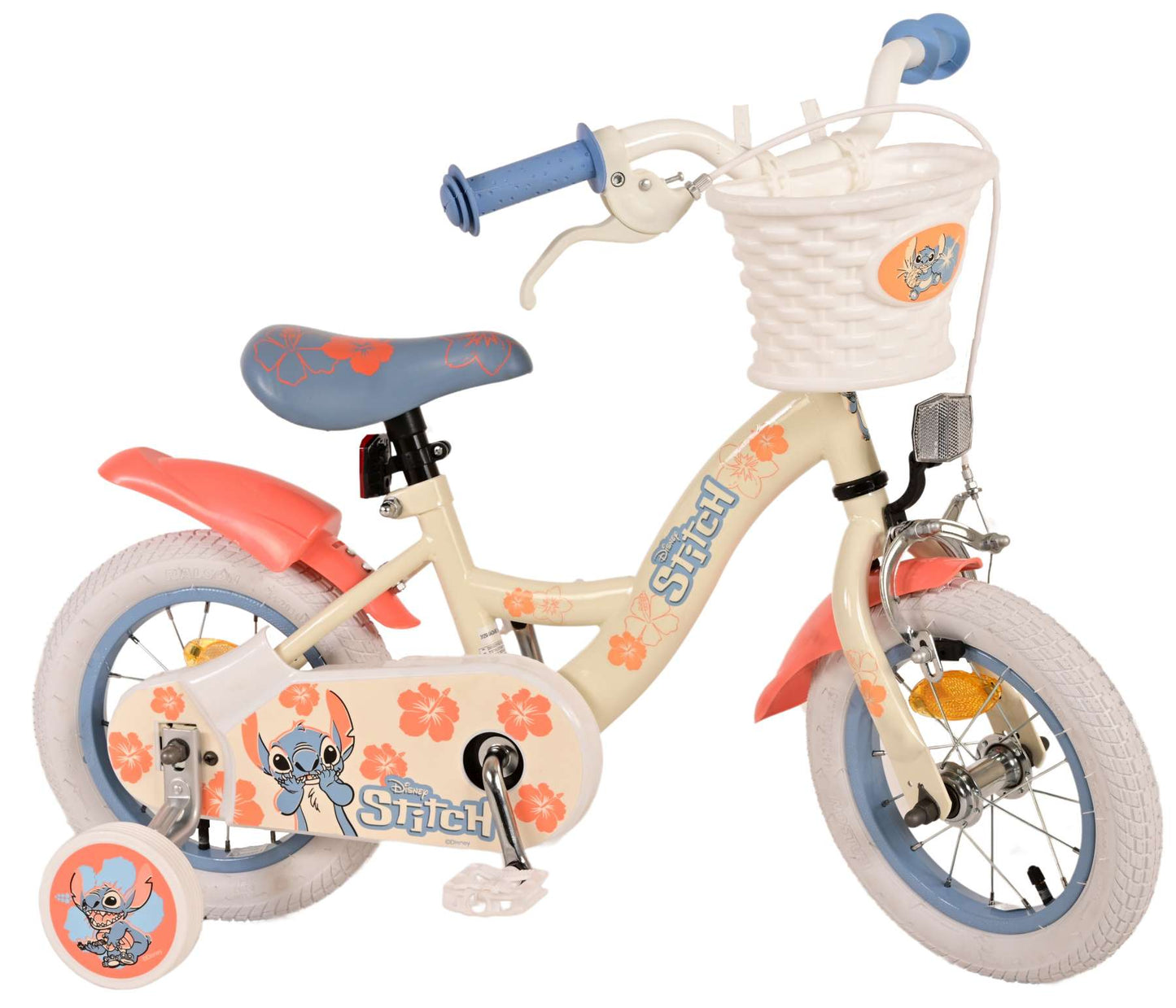 Disney Stitch Barncykel, 12 tum - Lilla Cykelbutiken