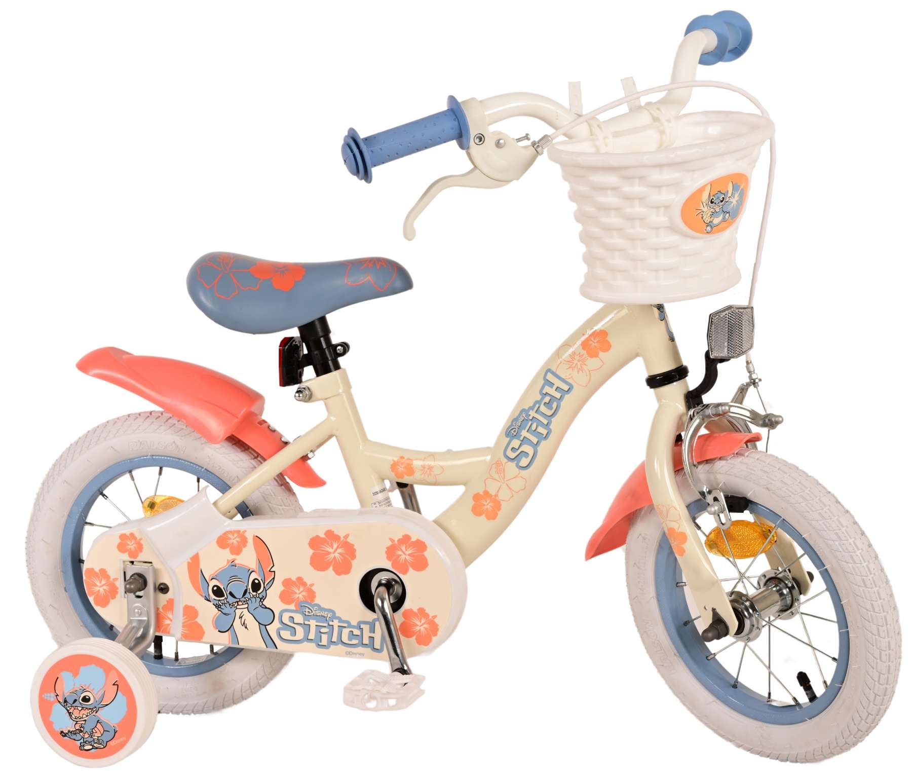 Disney Stitch Barncykel, 12 tum - Lilla Cykelbutiken