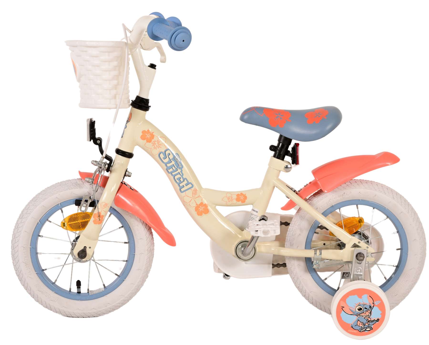 Disney Stitch Barncykel, 12 tum - Lilla Cykelbutiken