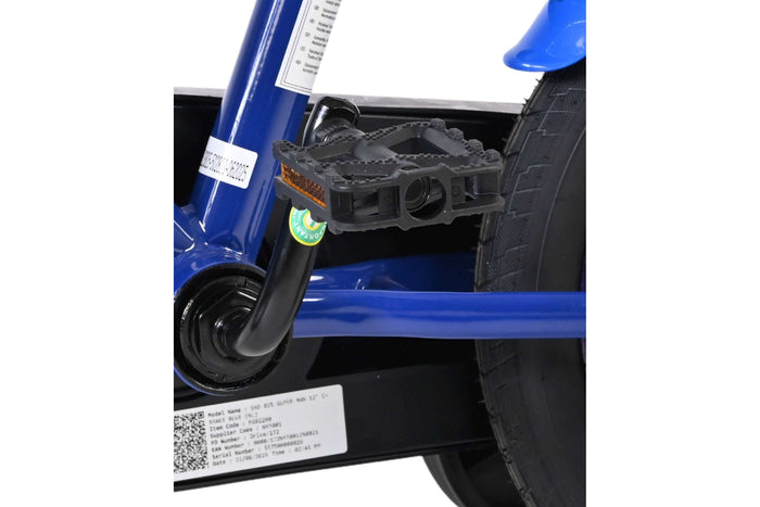 DC Superman 12 tum barncykel med stödhjul, För barn 3-4 år