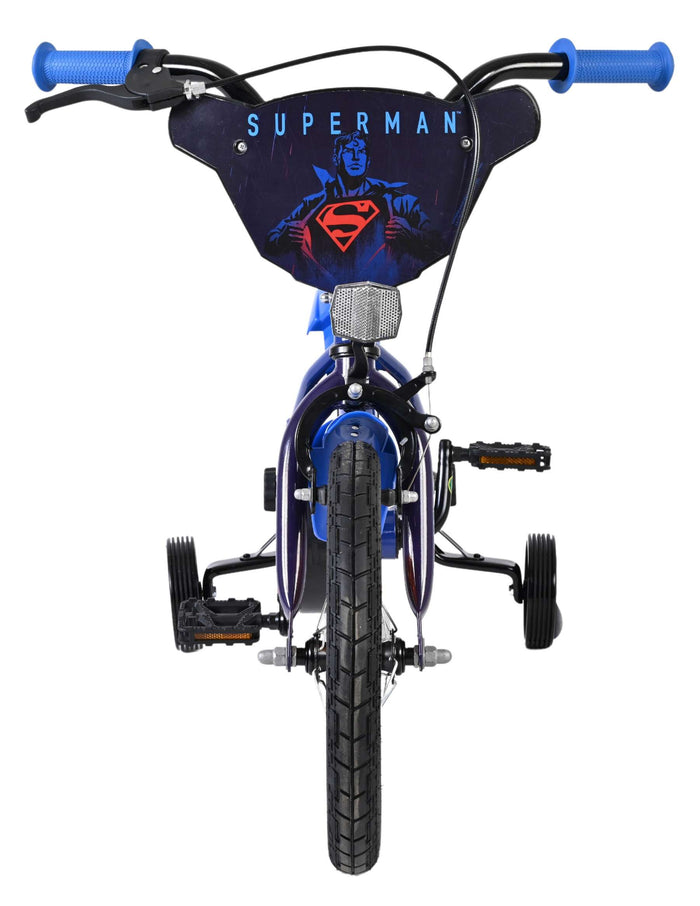 Superman Barncykel 14 tum, Blå - För barn 5-5 år
