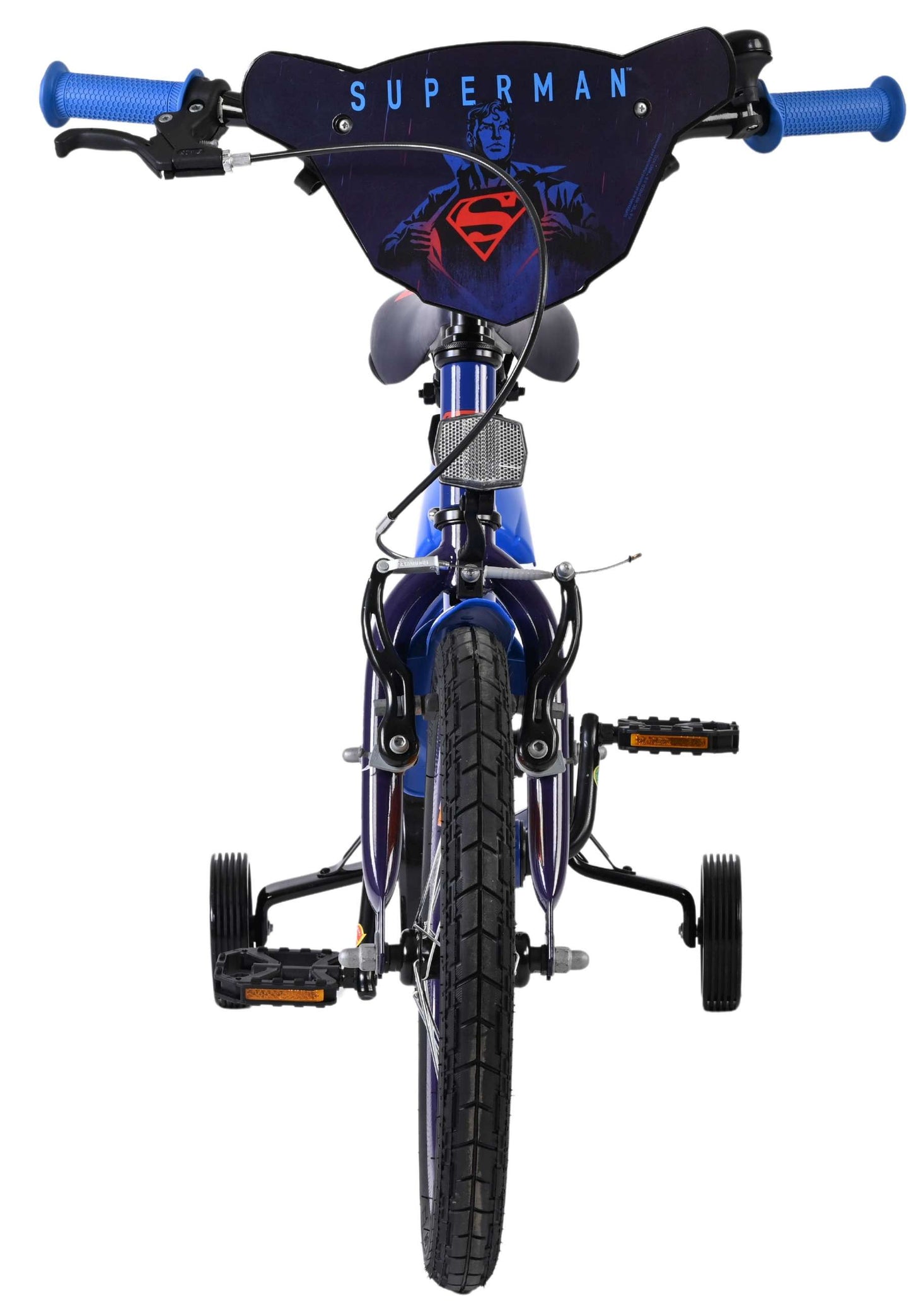 Superman Barncykel 16 tum, Blå - För barn 4-6 år