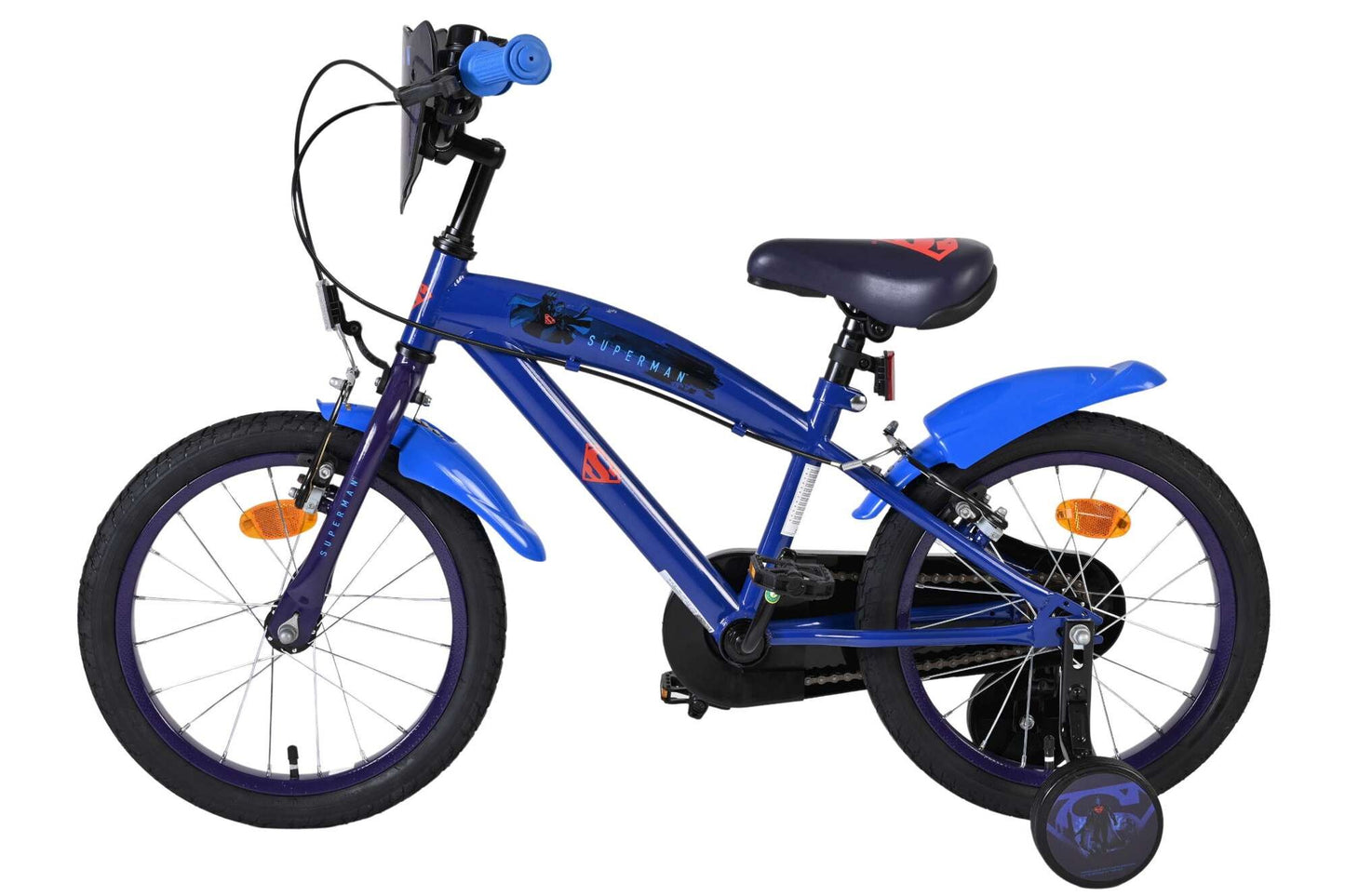Superman 16 tums Barncykel - För barn 4-6 år