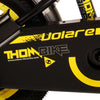 Volare Thombike Barncykel 12 tum, Svart Gul - Lilla Cykelbutiken