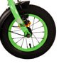 Volare Thombike Barncykel 12 tum, Svart Grön - Lilla Cykelbutiken