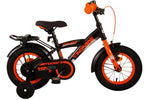 Volare Thombike Barncykel 12 tum, Svart Orange - Lilla Cykelbutiken