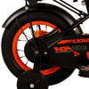 Volare Thombike Barncykel 12 tum, Svart Orange - Lilla Cykelbutiken