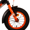 Volare Thombike Barncykel 12 tum, Svart Orange - Lilla Cykelbutiken