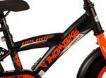 Volare Thombike Barncykel 12 tum, Svart Orange - Lilla Cykelbutiken