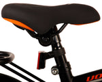 Volare Thombike Barncykel 12 tum, Svart Orange - Lilla Cykelbutiken