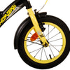 Volare Thombike Barncykel 14 tum, Svart Gul - Lilla Cykelbutiken