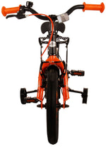 Volare Thombike Barncykel 14 tum, Svart Orange - Lilla Cykelbutiken
