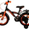 Volare Thombike Barncykel 14 tum, Svart Orange - Lilla Cykelbutiken