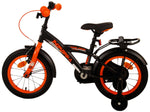 Volare Thombike Barncykel 14 tum, Svart Orange - Lilla Cykelbutiken