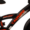 Volare Thombike Barncykel 14 tum, Svart Orange - Lilla Cykelbutiken