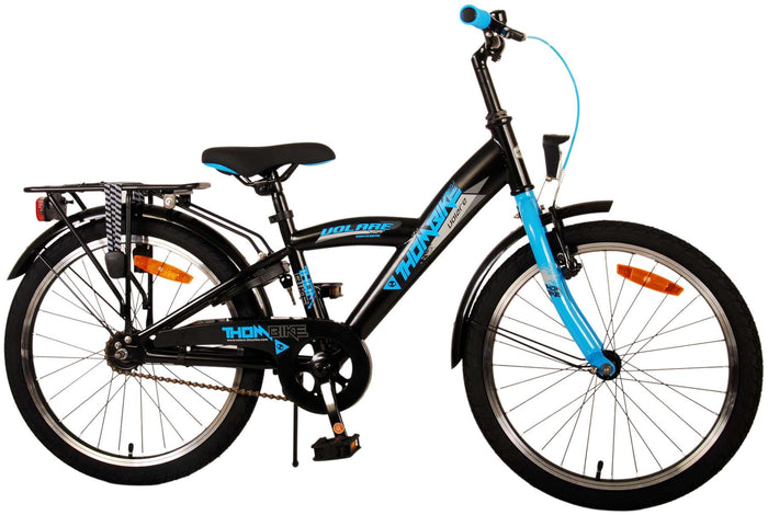 Volare Thombike Barncykel 20 tum, Svart Blå - Lilla Cykelbutiken