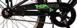 Volare Thombike Barncykel 20 tum, Svart Grön - Lilla Cykelbutiken