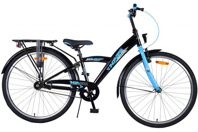 Volare Thombike Barncykel 26 tum, Svart Blå - Lilla Cykelbutiken