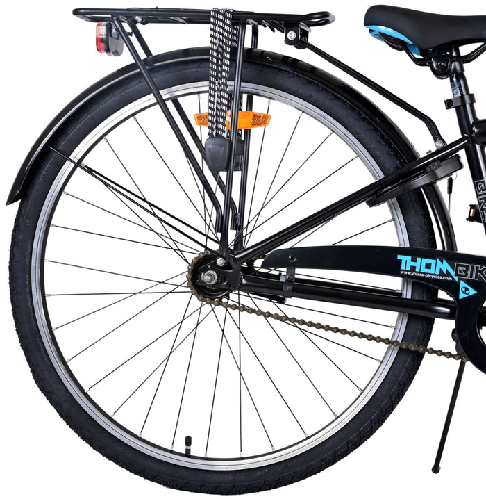Volare Thombike Barncykel 26 tum, Svart Blå - Lilla Cykelbutiken
