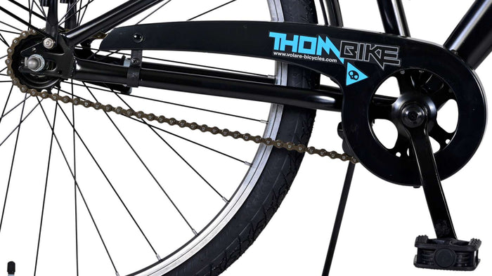 Volare Thombike Barncykel 26 tum, Svart Blå - Lilla Cykelbutiken