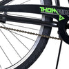 Volare Thombike Barncykel 26 tum, Svart Grön - Lilla Cykelbutiken
