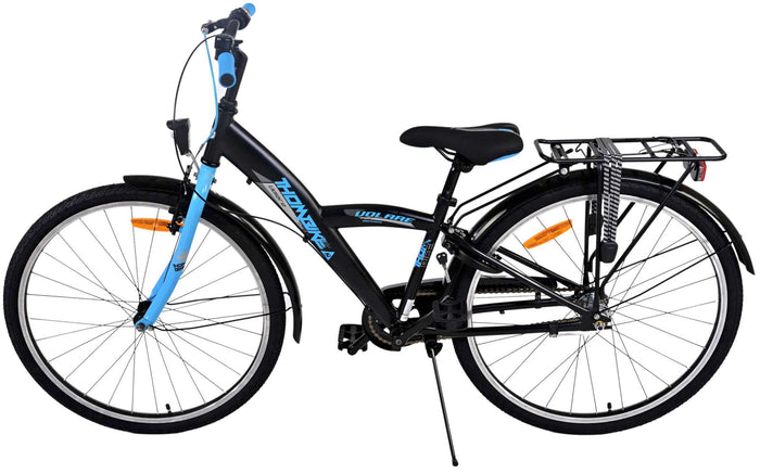 Volare Thombike Barncykel 26 tum, Svart Blå - Lilla Cykelbutiken
