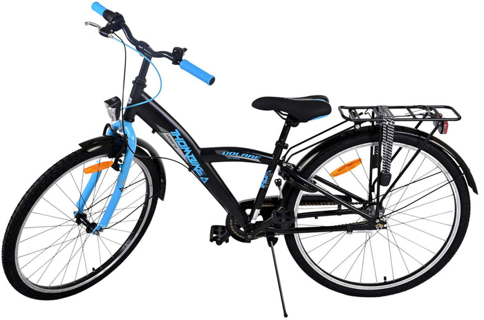 Volare Thombike Barncykel 26 tum, Svart Blå - Lilla Cykelbutiken