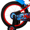 Ultimate Spider-Man Barncykel Två Handbromsar 16 tum, Blå/Röd - Lilla Cykelbutiken