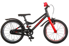 Volare Blaster Barncykel 16 tum, Svart/Röd - För barn 4-6 år