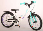 Volare Glamour Barncykel 16 tum, Pearl Mint Grön - Lilla Cykelbutiken