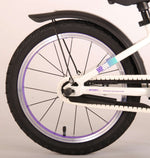 Volare Glamour Barncykel 16 tum, Pearl Mint Grön - Lilla Cykelbutiken