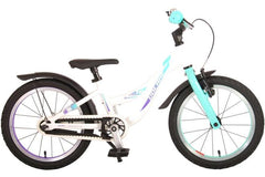 Volare Glamour Barncykel 16 tum, Pearl Mint Grön - För barn 4-6 år