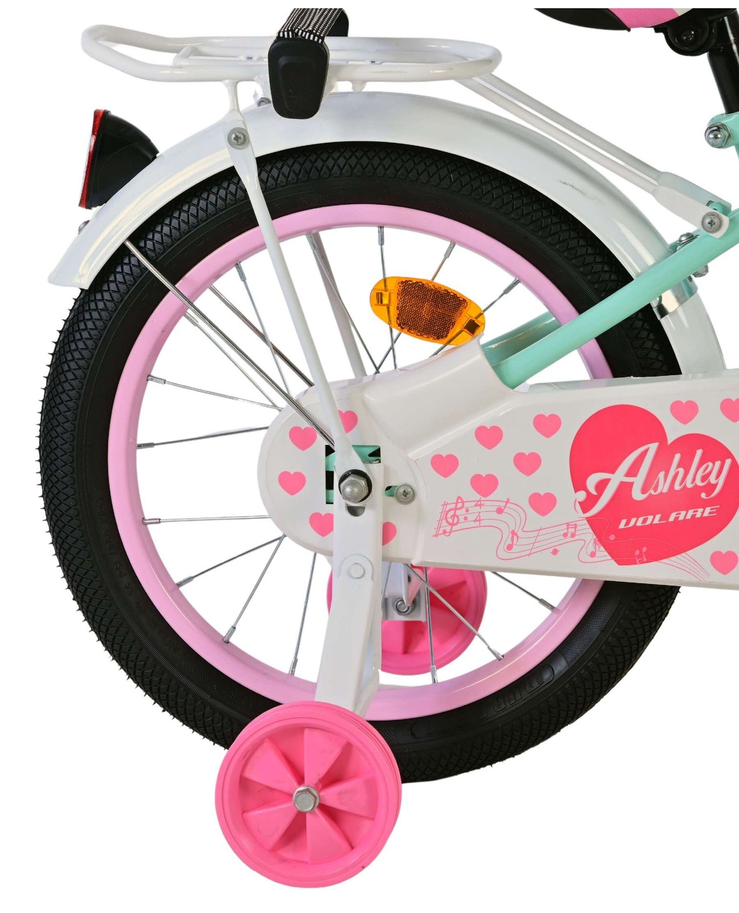 Volare Ashley 16 tum Barncykel, Grön - För barn 4-6 år