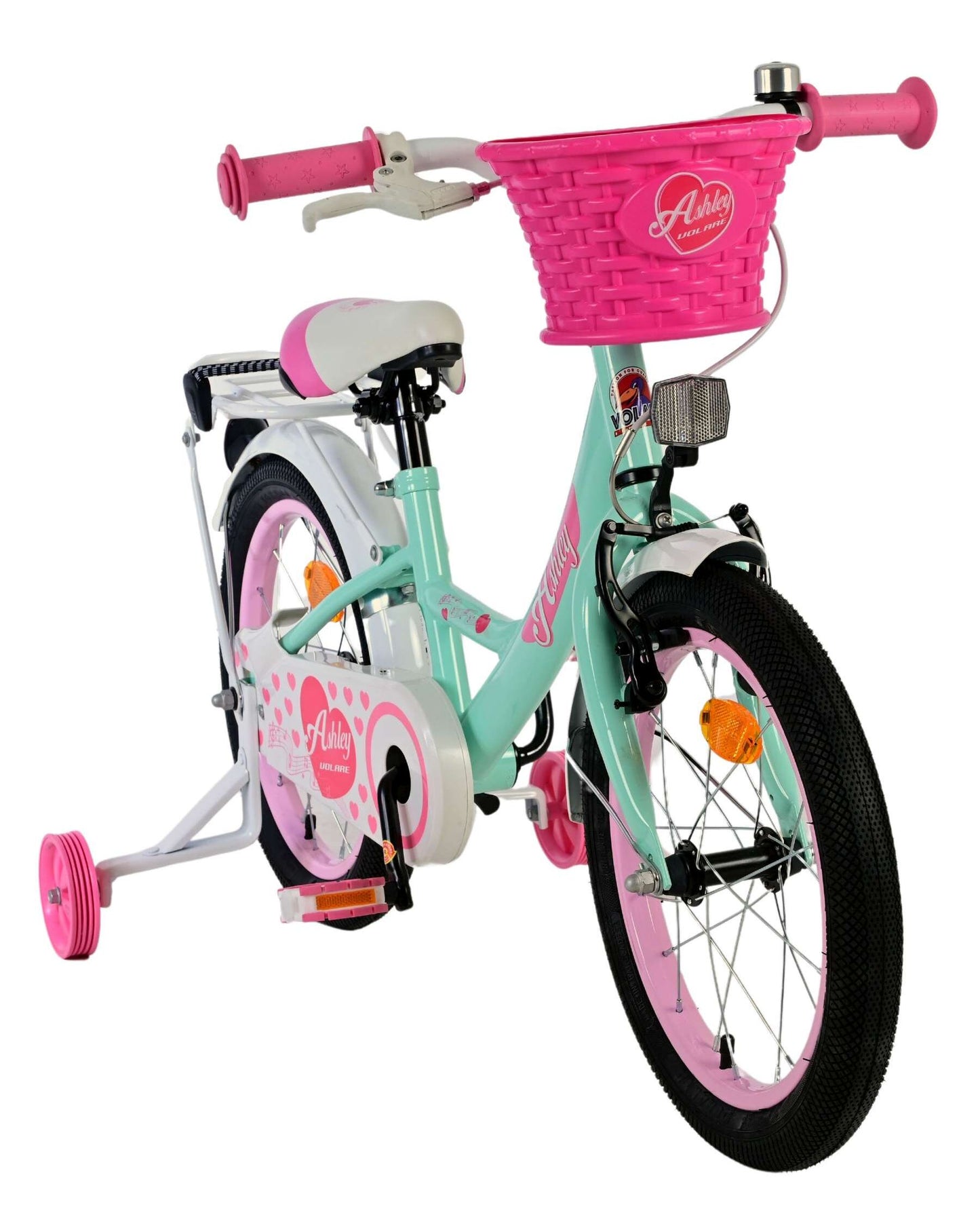 Volare Ashley 16 tum Barncykel, Grön - För barn 4-6 år