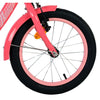 Volare Ashley 16 tum Barncykel, Rosa/Röd - För barn 4-6 år