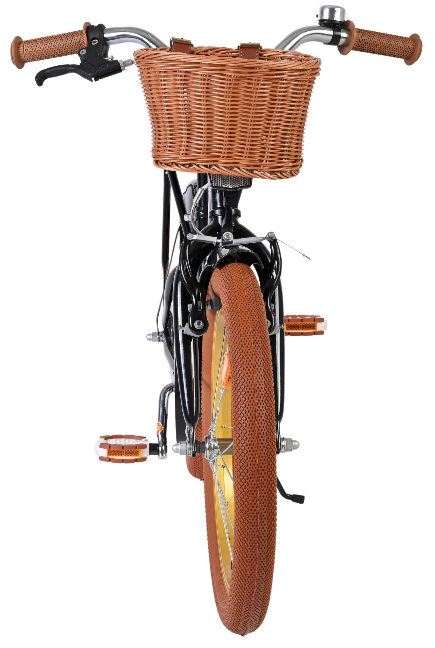 Volare Ashley Barncykel 18 tum, Svart - För barn 4-7 år