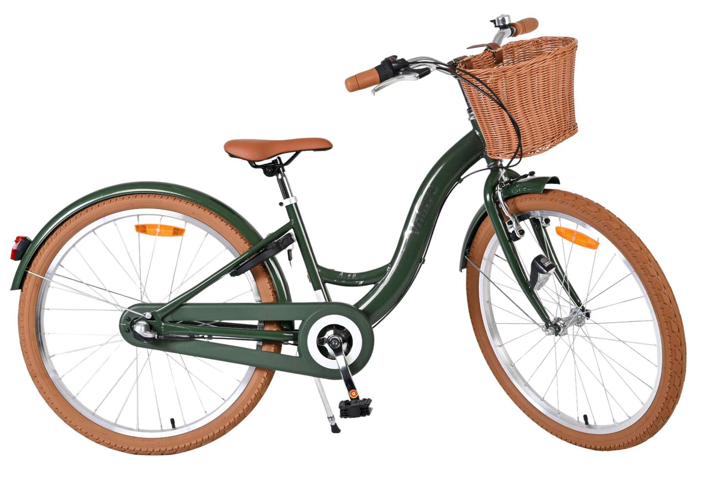 Volare Ashley Grön Nexus 3 24 tum – Barncykel med 3 växlar