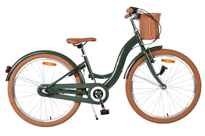 Volare Ashley Grön Nexus 3 24 tum – Barncykel med 3 växlar