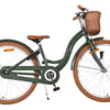 Volare Ashley Grön 26 tum – Barncykel med korg