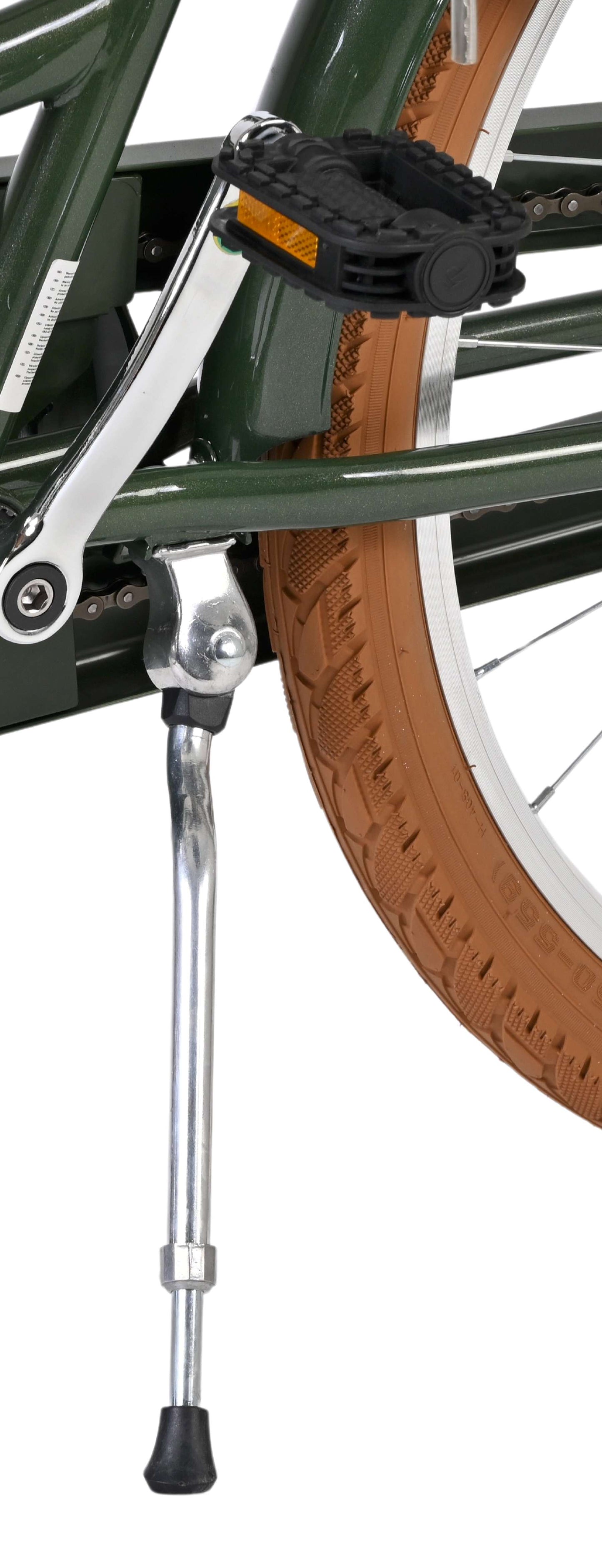 Volare Ashley Grön 26 tum – Barncykel med korg