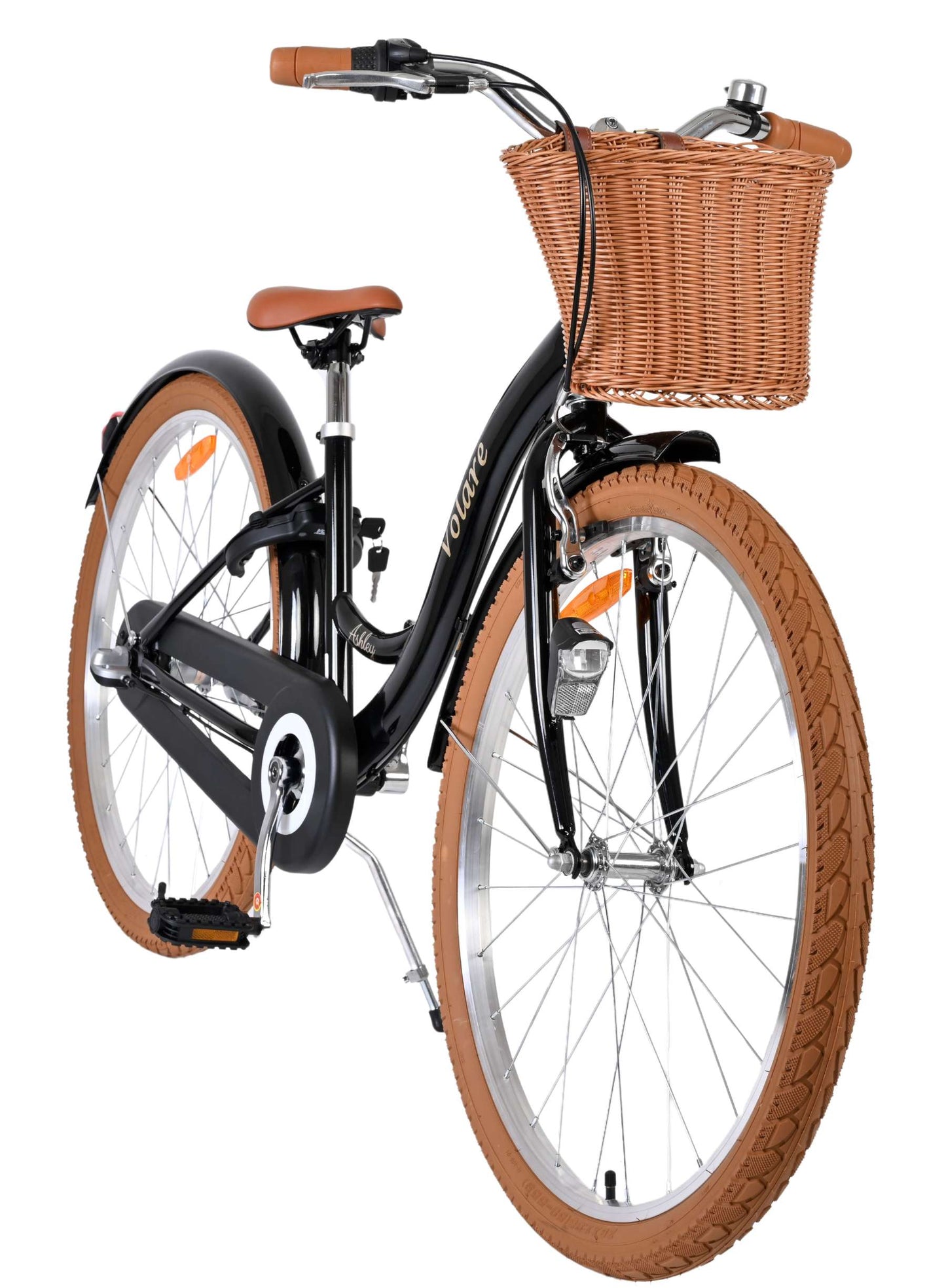 Volare Ashley Svart Nexus 26 tum – Barncykel med 3 växlar
