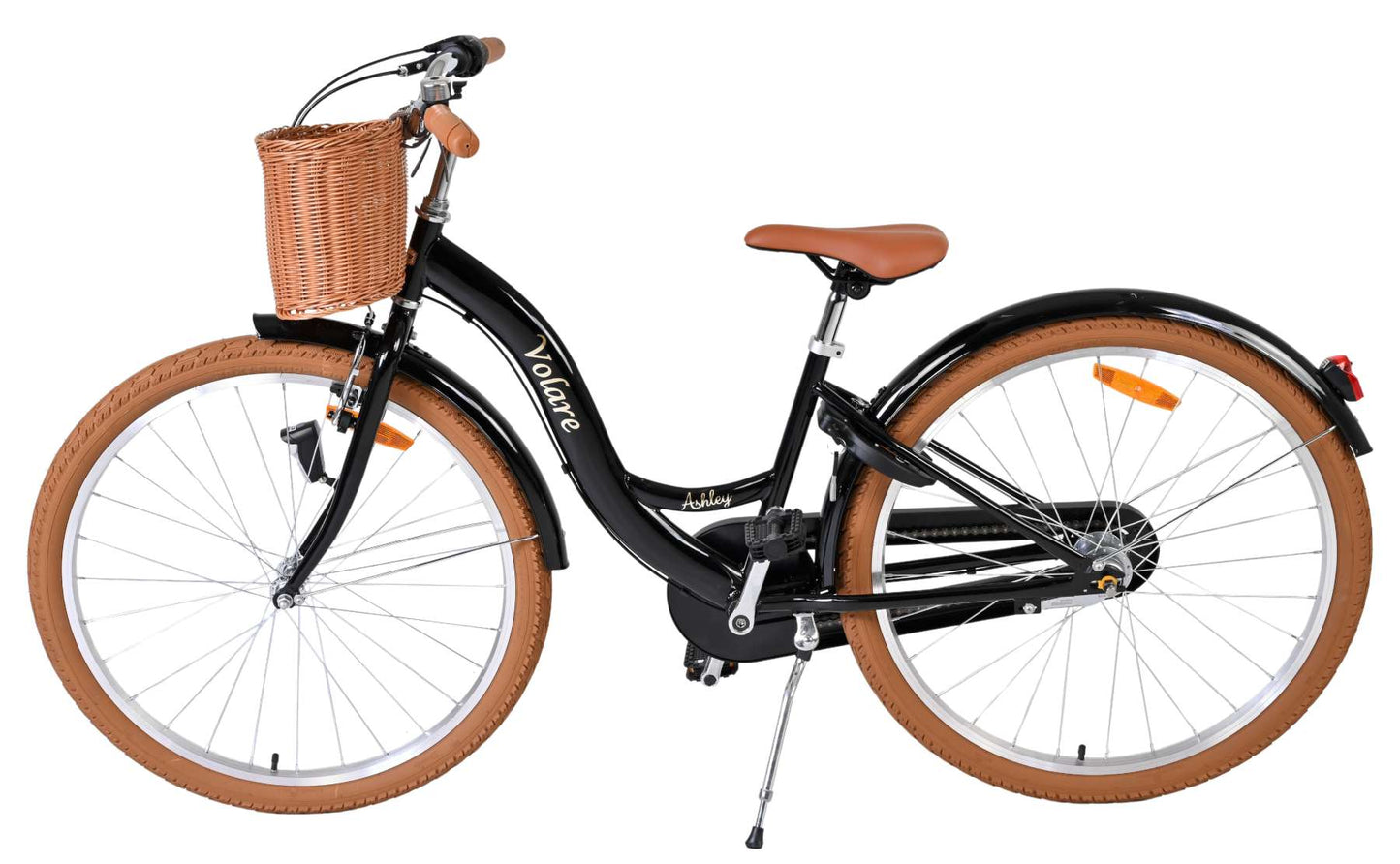 Volare Ashley Svart Nexus 26 tum – Barncykel med 3 växlar
