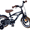 Volare Black Cruiser Barncykel 12 tum, Svart - Lilla Cykelbutiken